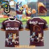 Brisbane Broncos x Bluey And Bingo 2026 Rugby Night Hoodie T Shirt