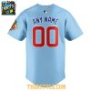 Chicago Cubs 2026 Spring Training Blue Personalized Baseball Jersey