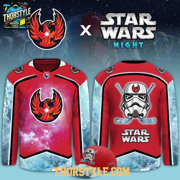Coachella Valley Firebirds Star Wars Night Game 2026 Personalized Hockey Jersey