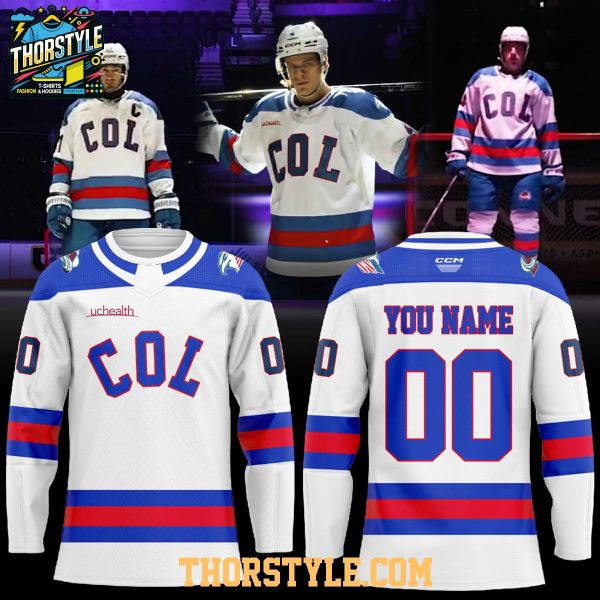 Colorado Eagles x USA Hockey Team 2026 Night Personalized Hockey Jersey