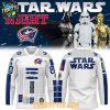 Columbus Blue Jackets R2 D2 Star Wars Night 2026 Personalized Hockey Jersey
