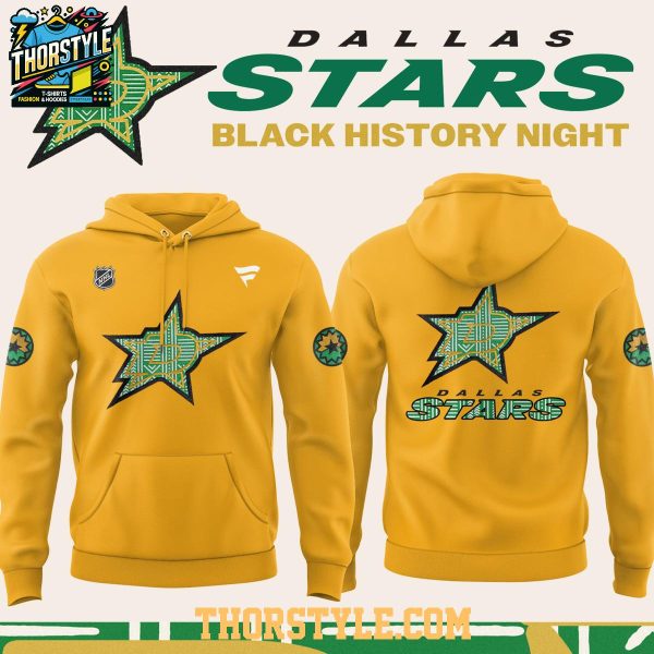 Dallas Stars Black History Night 2026 Celebarte Hoodie T-Shirt