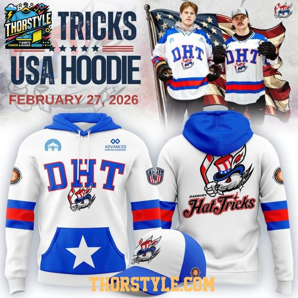 Danbury Hat Tricks 2026 USA Champions Celebration Hoodie T-Shirt