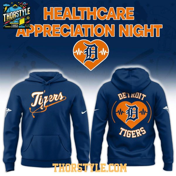 Detroit Tigers Healthcare Appreciation Night 2026 x MLB Hoodie Shirts