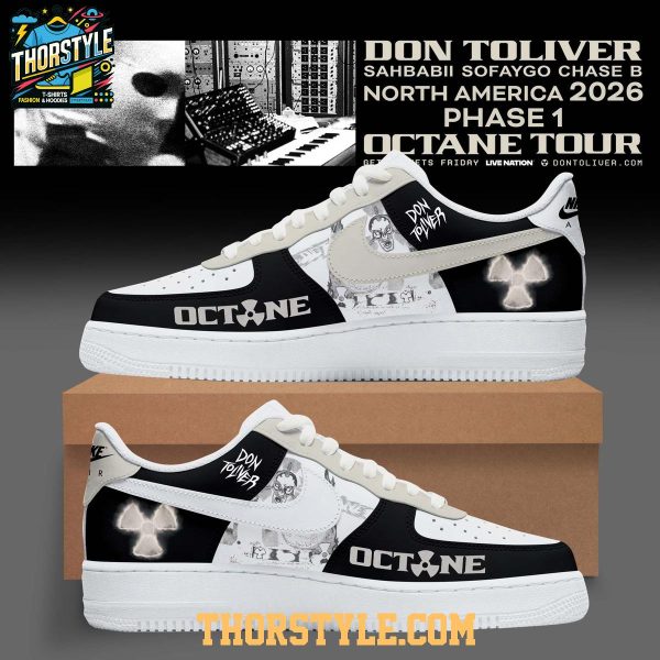 Don Toliver Octane Tour 2026 Phase 1 Personalized Air Force 1 Shoes