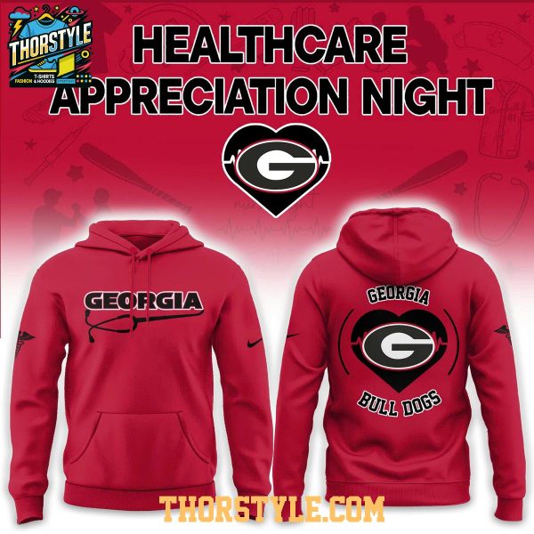 Georgia Bulldogs Healthcare Appreciation Night 2026 MLB Hoodie Shirts