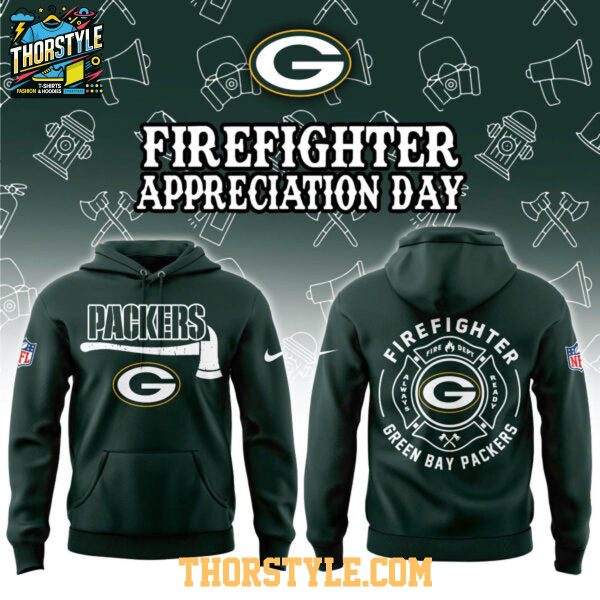 Green Bay Packers Firefighter Application 2026 Game Night Hoodie Shirts