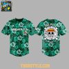 Hawaii Rainbow Warriors x One Piece Hibiscus Night 2026 Baseball Jersey