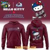 Hello Kitty x Colorado Avalanche 2026 NHL Night Collab Hoodie Shirts