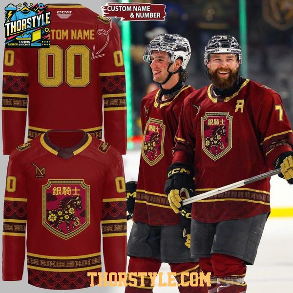 Henderson Silver Knights Year Of Horse 2026 Personalized Hockey Jersey