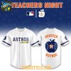 Houston Astros Teacher Appreciation Night 2026 Personalized Baseball Jersey