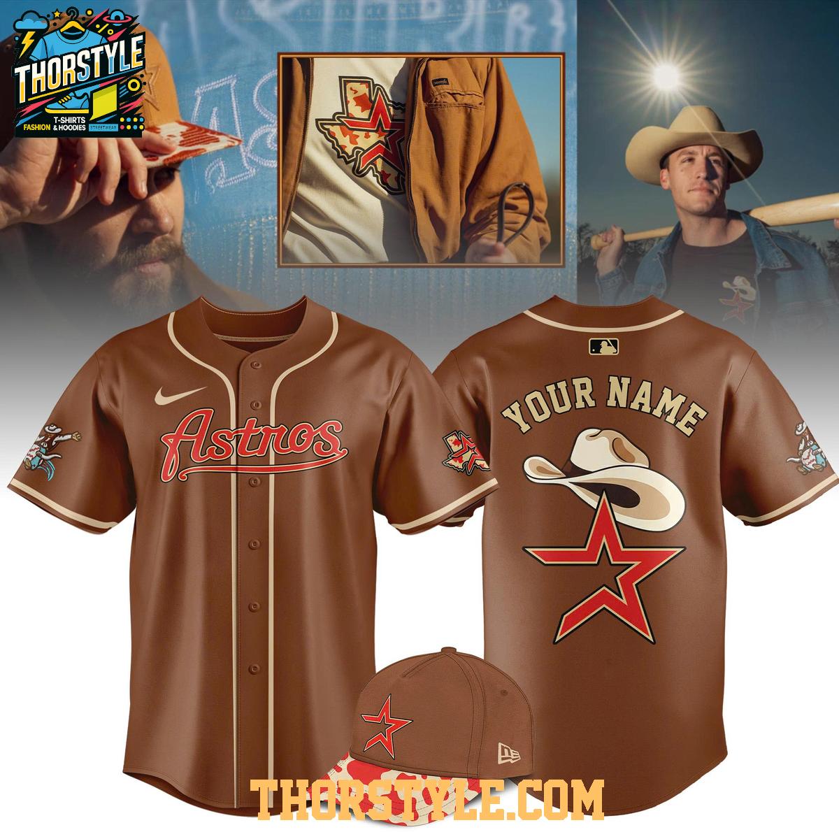 Houston Astros x Rodeo 2026 Houston Livestock Show And Rodeo Baseball Jersey Houston Astros x Rodeo 2026 Houston Livestock Show And Rodeo Baseball Jersey