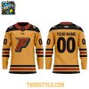 Indy Fuel All Yellow Jersey Debut Night 2026 Personalized Hockey Jersey