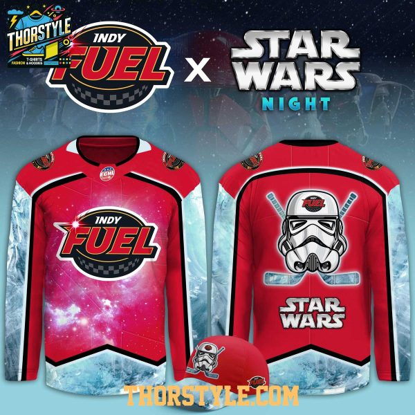 Indy Fuel Star Wars Night Game 2026 Personalized Hockey Jersey
