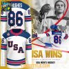 Jack Hughes USA Hockey Team 2026 Olympics Champions Hockey Jersey