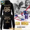 Jack Hughes USA Hockey Team 2026 Olympics Champions Hoodie T Shirt