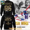 Jack Hughes USA Hockey Team 2026 Olympics Champions Hoodie T Shirt