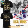 Jack Hughes USA Hockey Team 2026 Olympics Champions Hoodie T Shirt