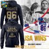 Jack Hughes USA Hockey Team 2026 Olympics Champions Hoodie T Shirt