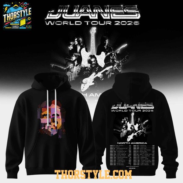 Juanes World Tour 2026 North America Celebration Hoodie T-Shirt