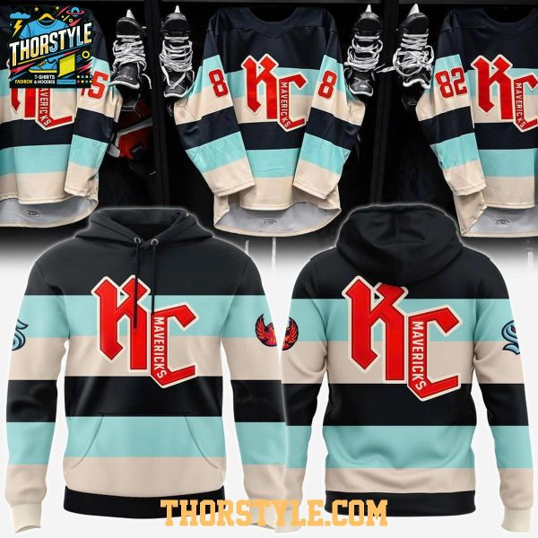 Kansas City Mavericks 2026 Classic Night Throwback Hoodie T-Shirt