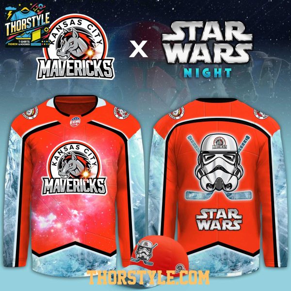 Kansas City Mavericks Star Wars Night 2026 Personalized Hockey Jersey