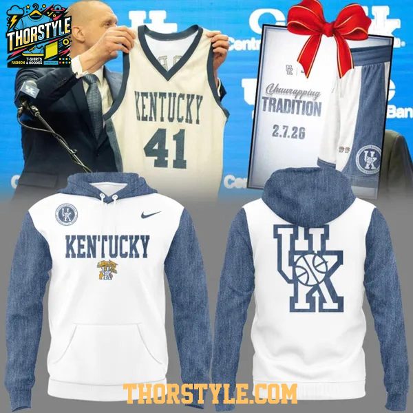 Kentucky Wildcats Unwrapping Tradition 2026 Night Hoodie T-Shirt