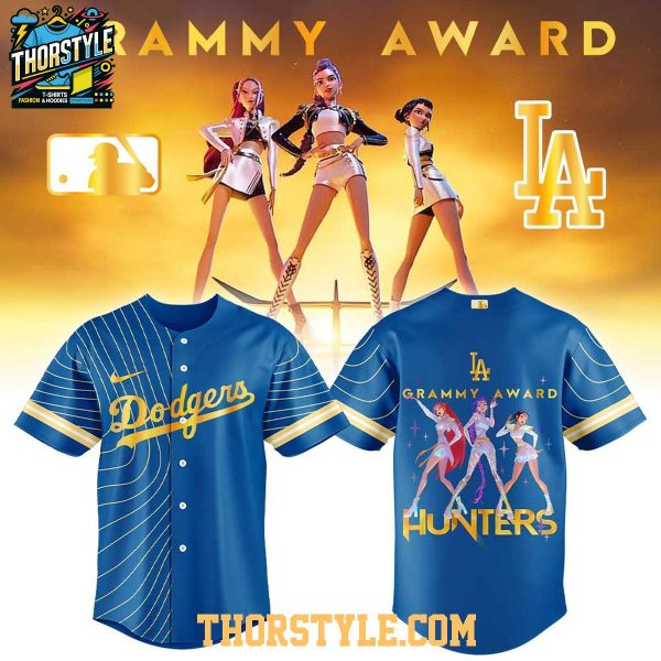 LA Dodgers x KPop Demon Hunters 2026 Grammys Personalized Baseball Jersey