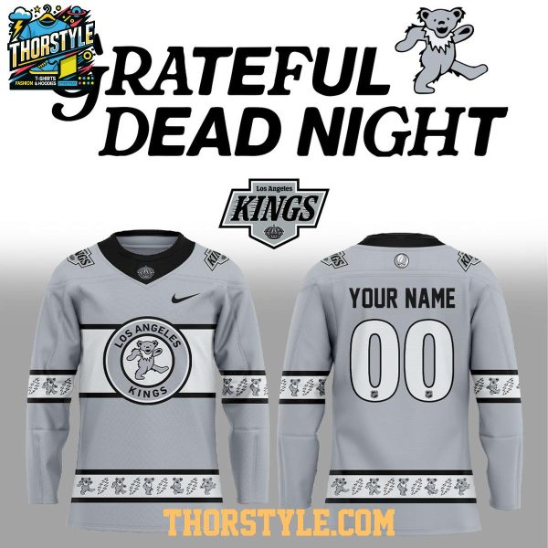 LA Kings 2026 Grateful Dead Night 2026 Personalized Hockey Jersey