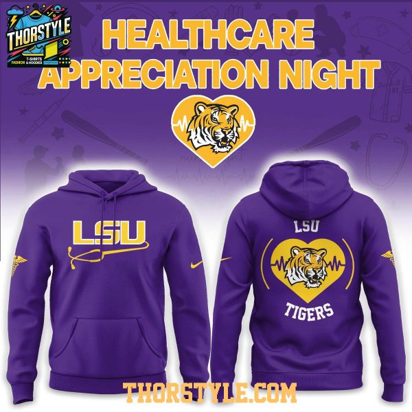 LSU Tigers Healthcare Appreciation Night 2026 MLB Hoodie Shirts