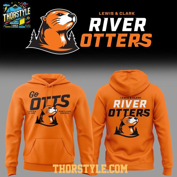 Lewis & Clark River Otters 2026 Go Otts Pioneers Football Hoodie T-Shirt