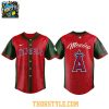 Los Angeles Angels Mexican Heritage Day 2026 Personalized Baseball Jersey