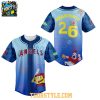 Los Angeles Angels Spongebob Night 2026 Celebrate Baseball Jersey