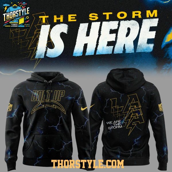 Los Angeles Chargers We Are The Storm 2026 NFL Hoodie T-Shirt