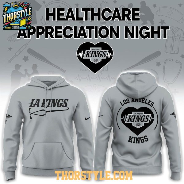 Los Angeles Kings Healthcare Appreciation x NHL 2026 Night Hoodie T-Shirt