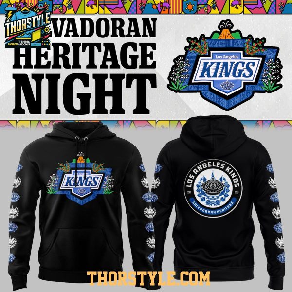 Los Angeles Kings Salvadoran Heritage Night 2026 Hoodie T-Shirt