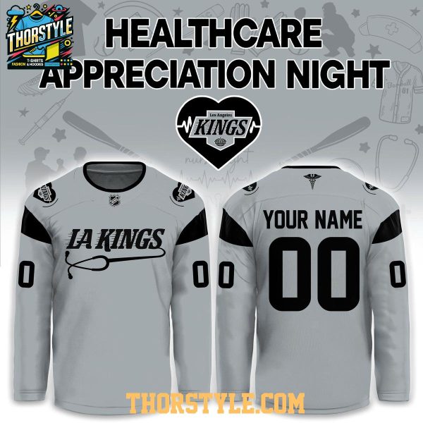Los Angeles Kings x Healthcare Appreciation Night 2026 Personalized Hockey Jersey