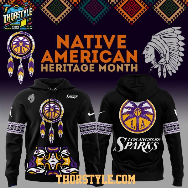 Los Angeles Sparks Native American Heritage Night 2026 Hoodie T-Shirt