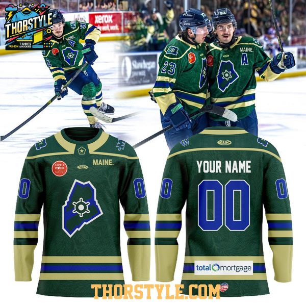 Maine Mariners x 207 Night 2026 Personalized Hockey Jersey