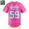 Miami Marlins Barbie Game Day 2026 Personalized Baseball Jersey
