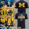 Michigan Wolverines Champions Big Ten Men's Basketball Hoodie