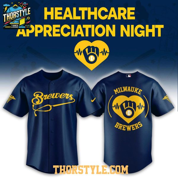 Milwaukee Brewers x Healthcare Appreciation Night 2026 Baseball Jersey