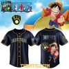Milwaukee Brewers x One Piece Night 2026 Into The Grand Line Baseball Jersey