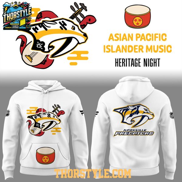Nashville Predators Asian Pacific Islander Music Heritage Night 2026 Hoodie