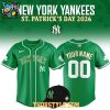 Boston Red Sox Happy St. Patrick’s Day 2026 Personalized Baseball Jersey
