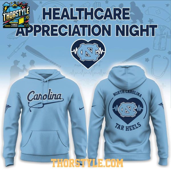 North Carolina Tar Heels x Healthcare Appreciation Night 2026 Hoodie