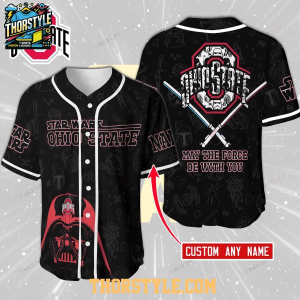 Ohio State Buckeyes x NCAA Star Wars Night 2026 Personalized Jersey