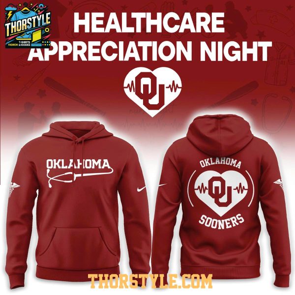 Oklahoma Sooners x Healthcare Appreciation Night 2026 Hoodie T-Shirt