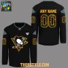 Pittsburgh Penguins Black History 2026 Month Personalized Hockey Jersey