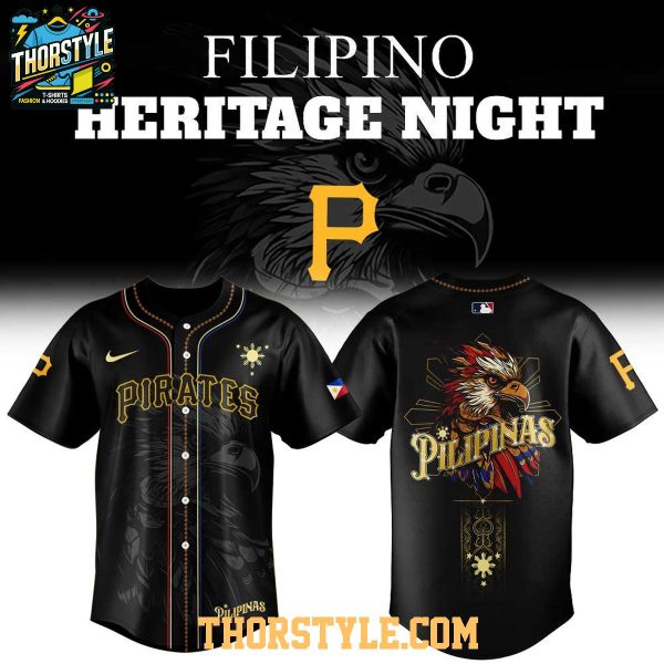 Pittsburgh Pirates Filipino American Heritage 2026 Night Baseball Jersey